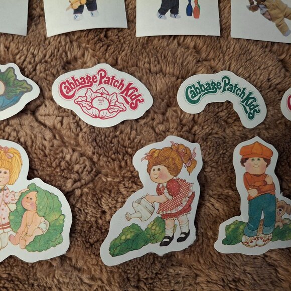 Huge Lot Vintage 80's Stickers Cabbage Patch - 31 Stickers - Picture 6 of 8